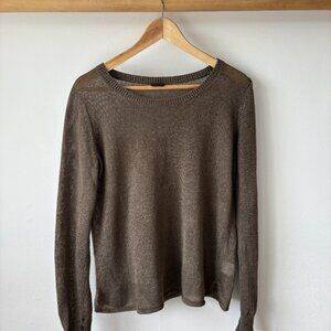 Aritzia Linen Babaton Summerweight Sweater